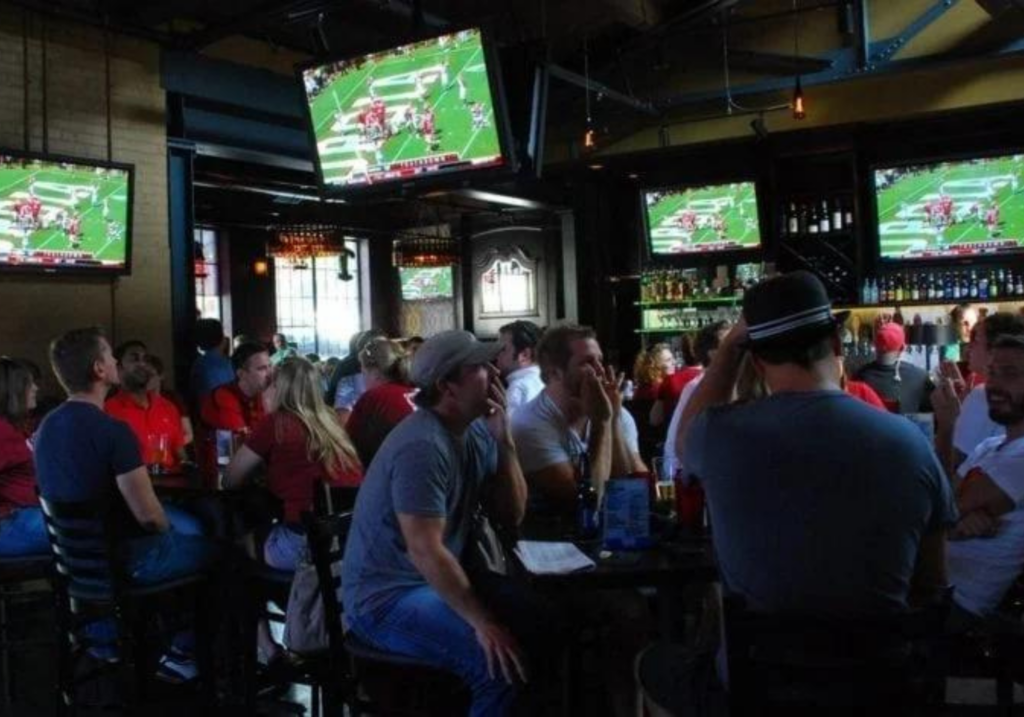 Farrell's Lounge, Bar and Grill on Dickson Street in Fayetteville Arkansas