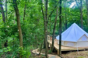 glamping rv park - rustic Ridge - Gentry AR