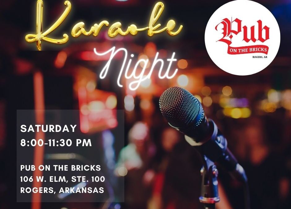 Saturday Karaoke at the Pub!