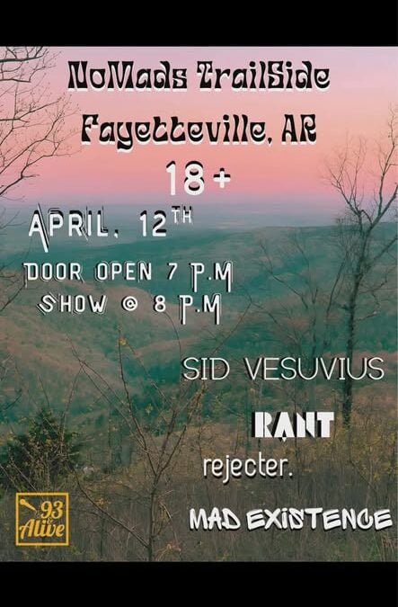 Sid Vesuvius and Friends at Nomad’s Trailside