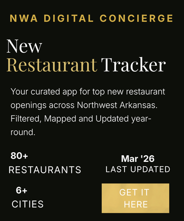 nwa digital concierge - new restaurant tracker