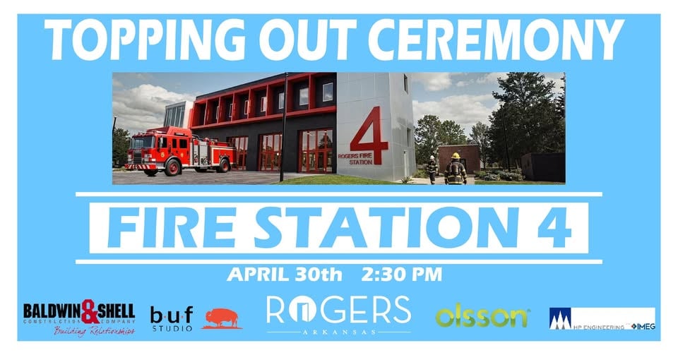 Fire Station 4 Topping Out Ceremony
