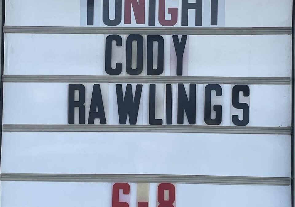 Cody Rawlings Live @ JJs Fayetteville