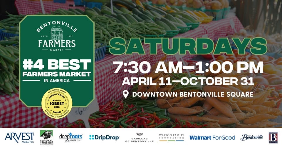 Bentonville Farmers Market – Outdoor Season