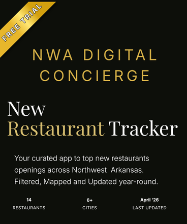 bentonville and northwest ar new restaurant tracker