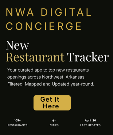 northwest arkansas NEW Restaurant Tracker - 