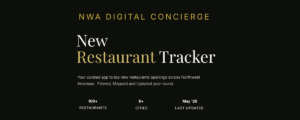 nwa digital concierge - New Restaurant Tracker -Payhip may 2026