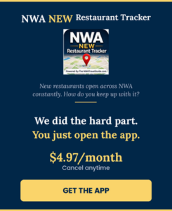 new restaurant tracker