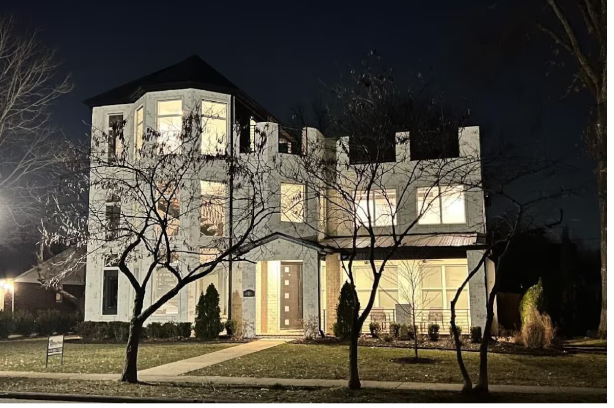 Breathtaking view of downtown bentonville luxury arbnb