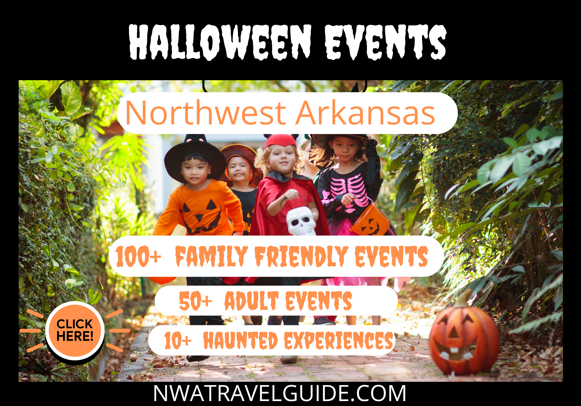halloween events northwest arkansas nwatravelguide